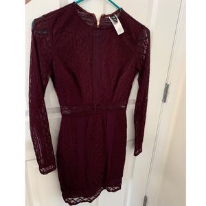 Windsor purple lace dress
